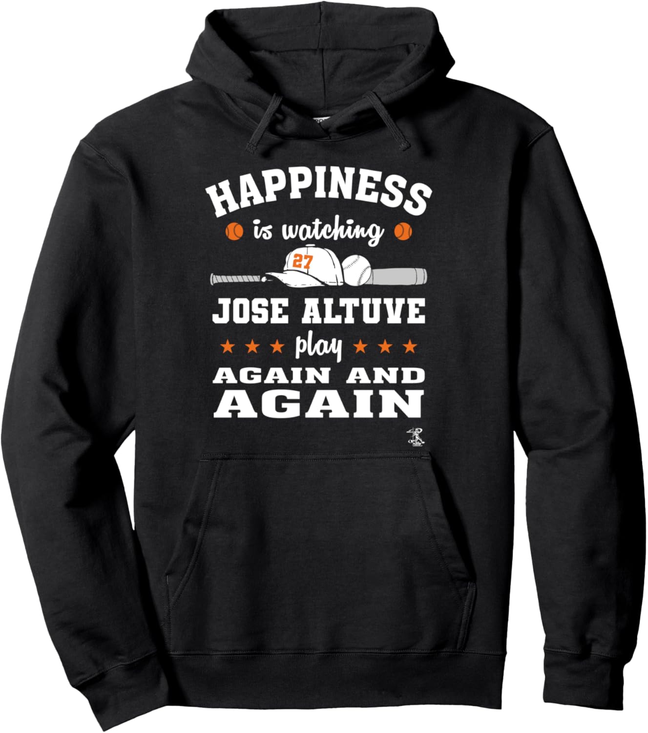

Худи Jose Altove Happiness is Watching Game Day, черная Ballpark Mvp, Черный, Худи Jose Altove Happiness is Watching Game Day, черная Ballpark Mvp