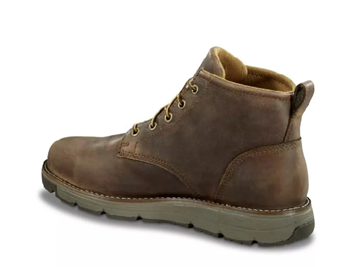 Ботинки Carhartt Millbrook с водонепроницаемым стальным носком и танкеткой — мужские, темно-коричневые — фото 4