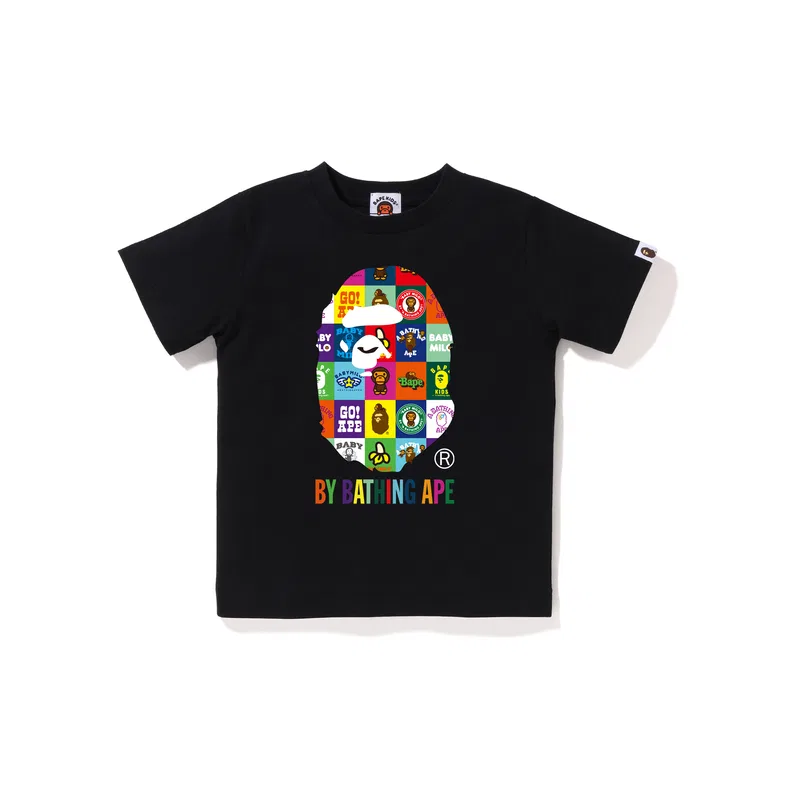 Футболка A Bathing Ape для детей Black