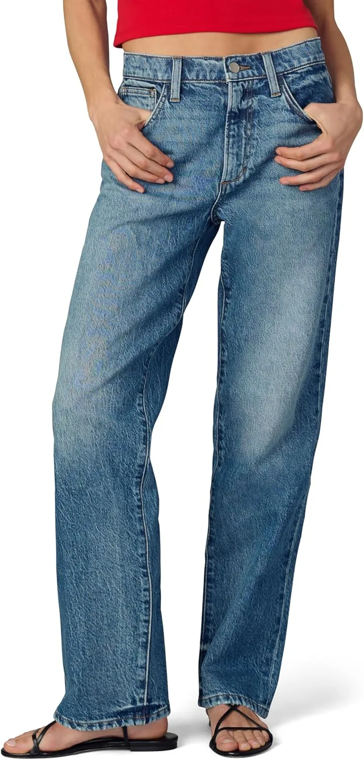 

Джинсы Joe's The 90's Niki Mid Rise Boyfriend Straight Leg