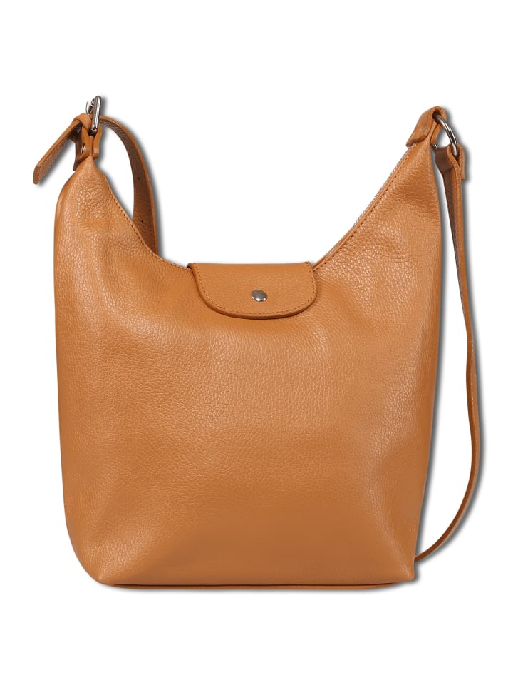 

Сумка через плечо Toscanto, кожа, бежевый, светло-коричневый, около 32 см Toscanto