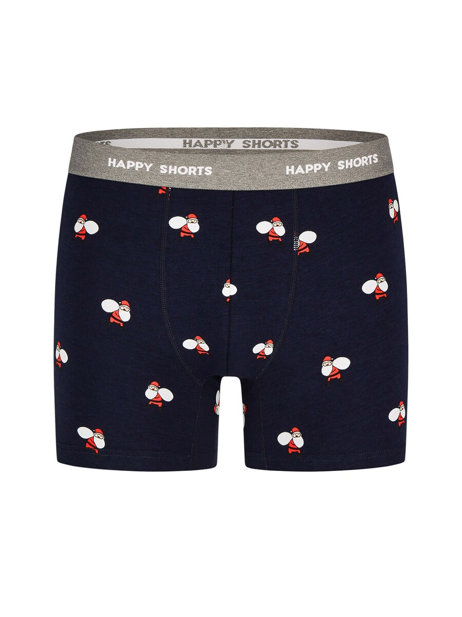 Трусы Happy Shorts  XMAS KIDS, цвет mottled grey/Black — фото 2