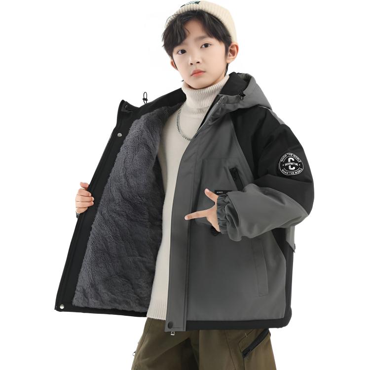 

Утепленная куртка для детей 3-7 лет PROTECTCAMEL, серый