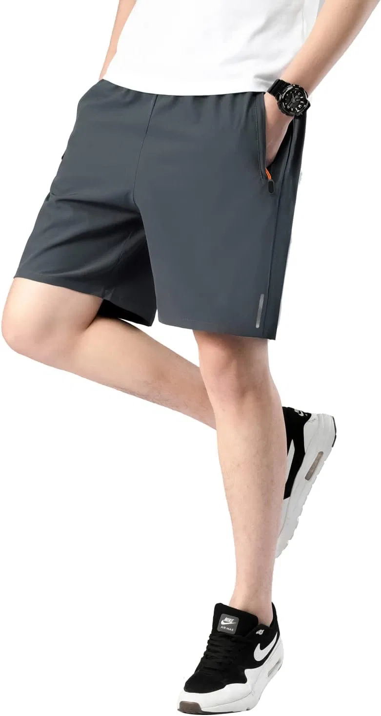 Шорты для бега, быстросохнущие, XiaoLongRen, цвет 89057khaki — фото 3