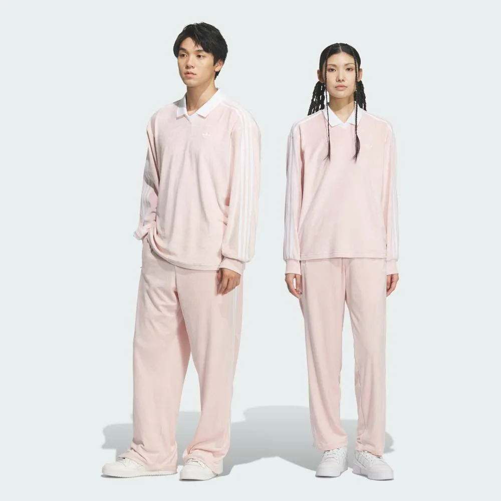 Спортивные брюки Adidas FB TP из велюра, цвет Pink