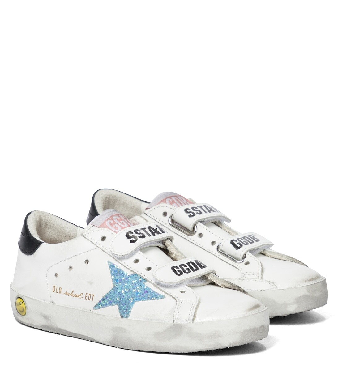 

Кожаные кроссовки Old School Golden Goose, белый