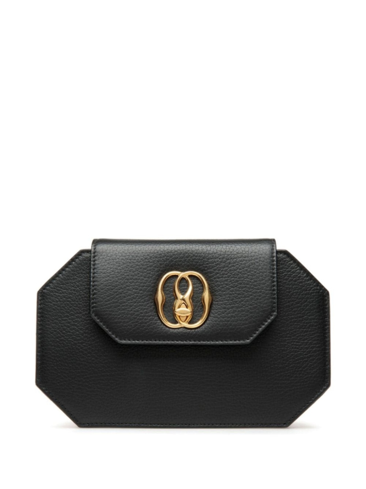 

Bally мини-сумка Emblem Octogone, черный