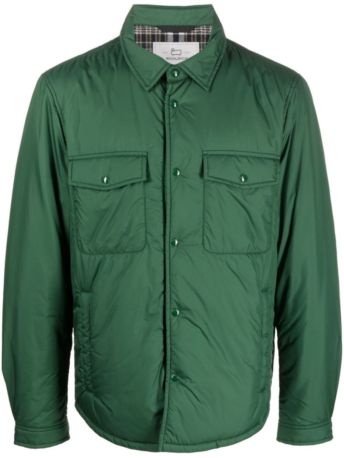 

Woolrich куртка-рубашка на пуговицах, зеленый