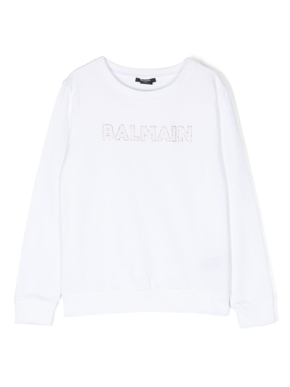 

Balmain Kids толстовка с логотипом, белый
