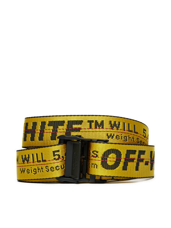 

Мужской ремень Off-White, желтый
