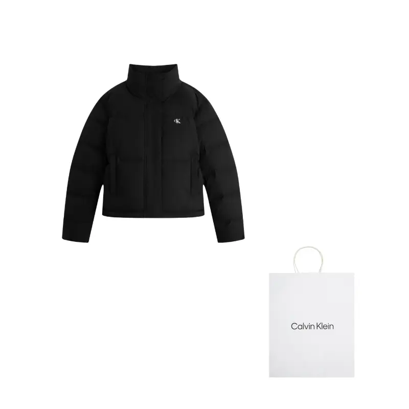 

Calvin Klein Женская пуховая куртка, UB1-Space Black