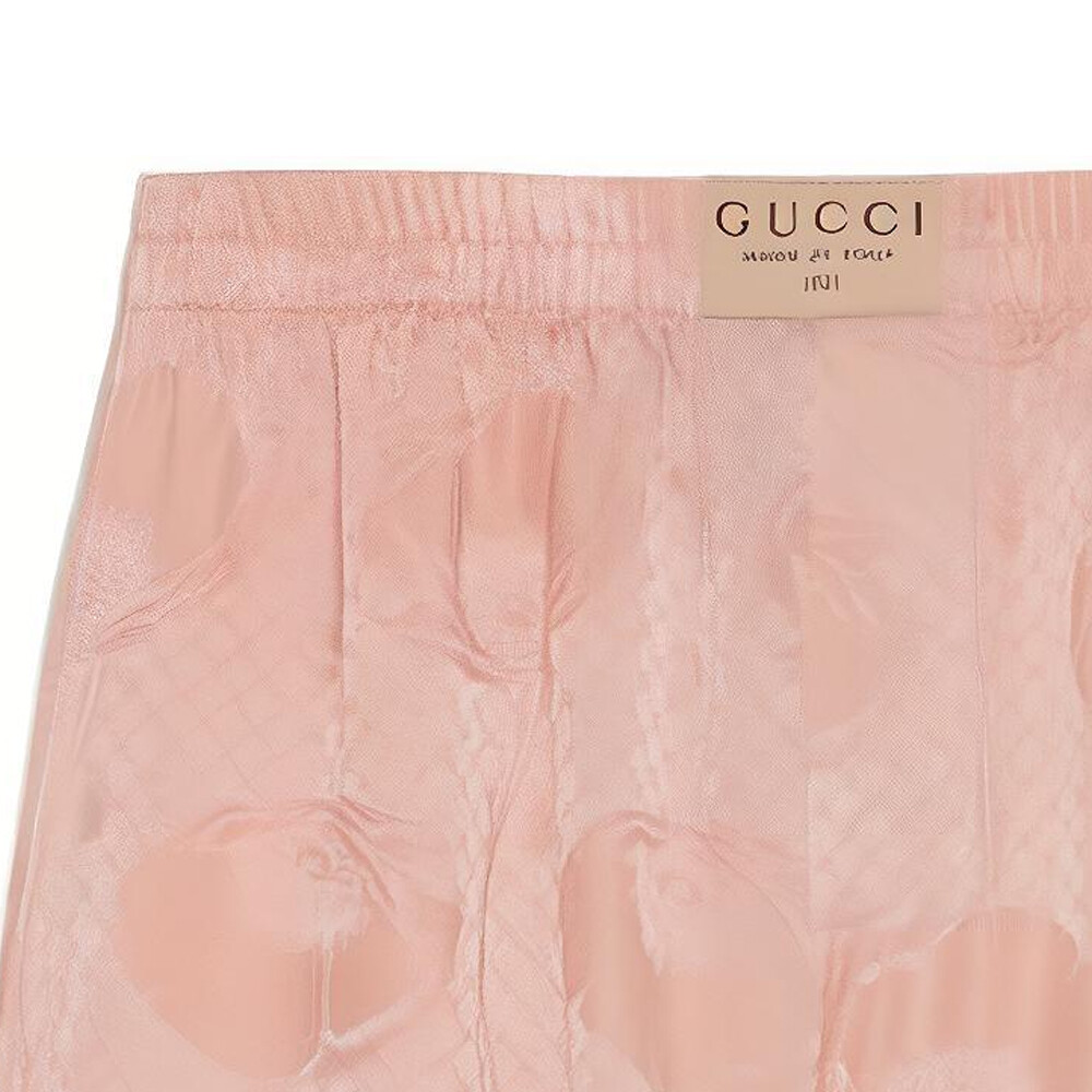 Шорты женские Gucci, светло-розовый — фото 4