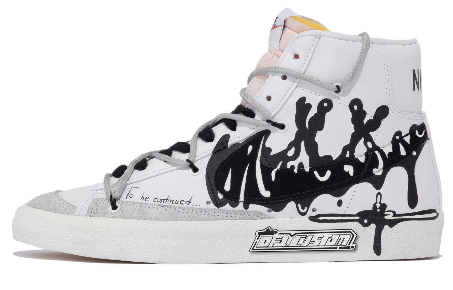 

Обувь для скейтбординга Nike Blazer средней длины унисекс, White