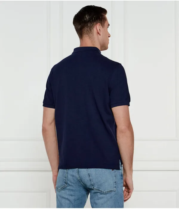 Футболка поло Classic fit Polo Ralph Lauren, синий — фото 4
