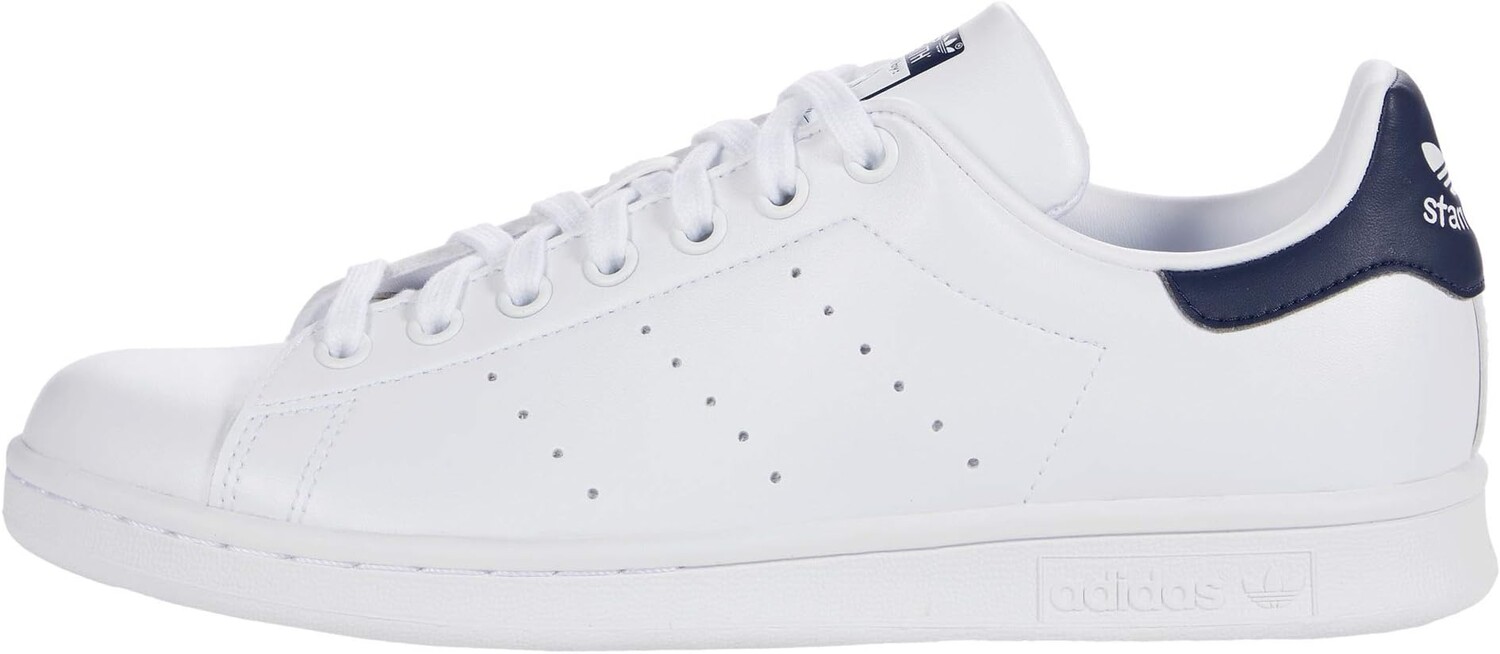 Кроссовки Stan Smith adidas, цвет Footwear White/Collegiate Navy/Footwear White — фото 4