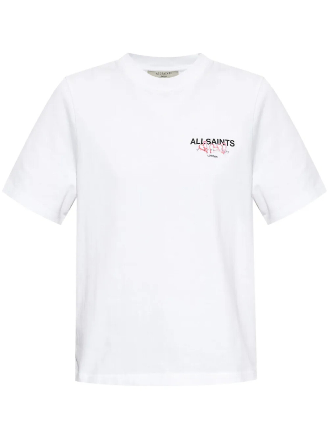 

Футболка AllSaints Amore Lisa, белый