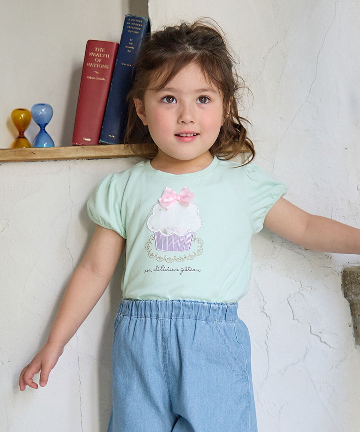 Футболка с мотивом Шаррашара ANY KIDS, Mint (cake) [062]
