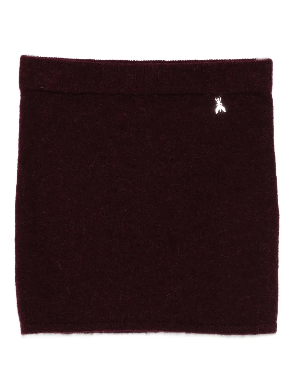 

Вязаная мини-юбка Patrizia Pepe, фиолетовый