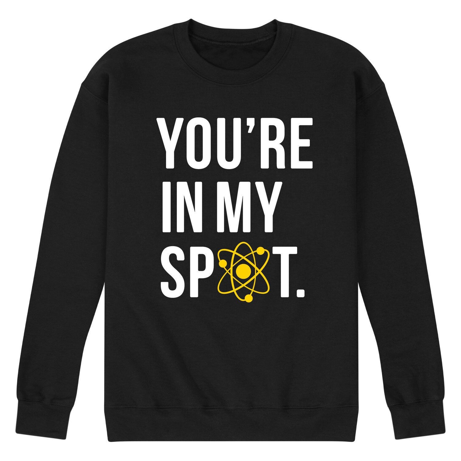 

Мужская толстовка You're In My Spot Licensed Character