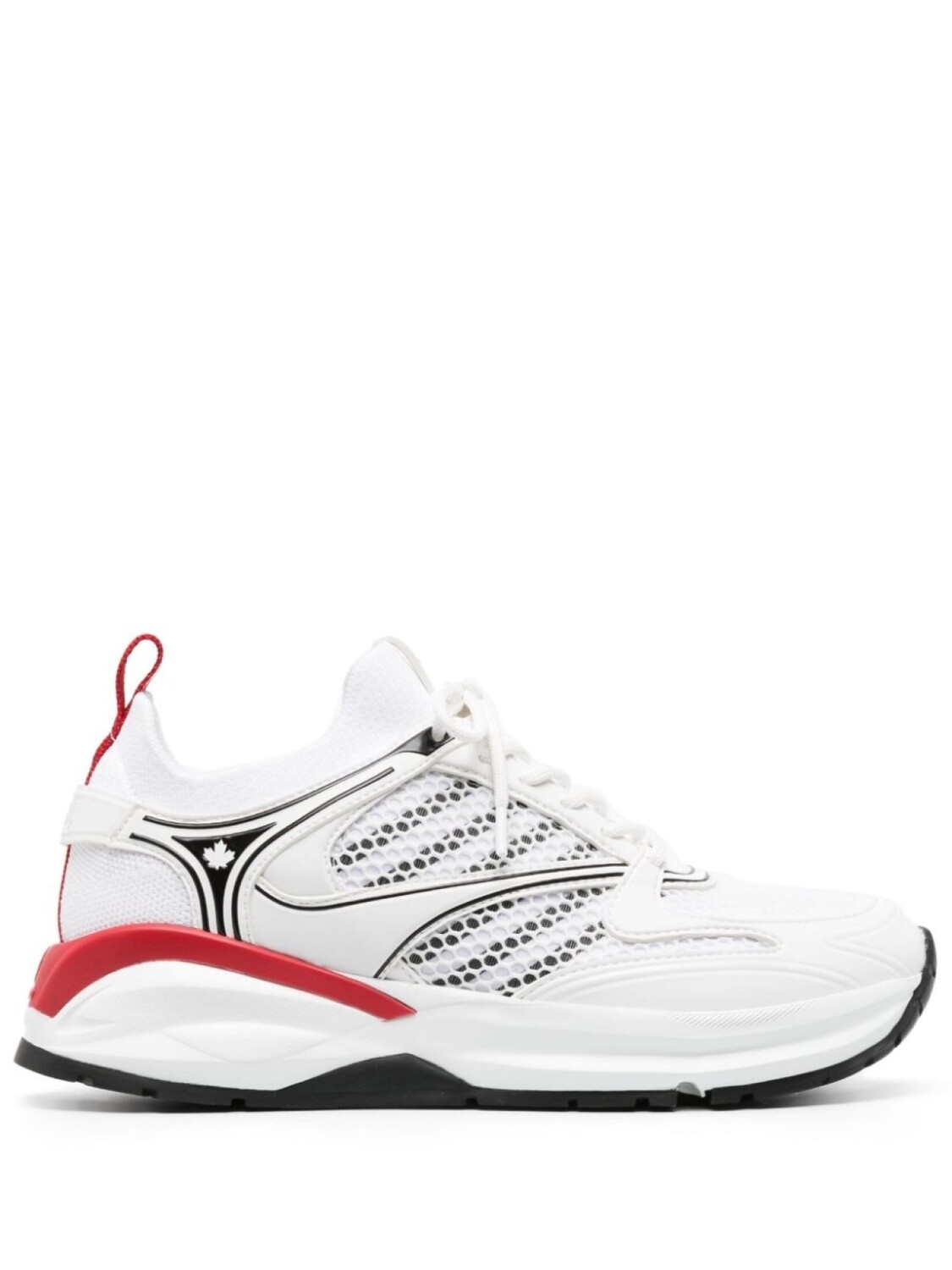 

Кроссовки Dsquared2 Dash, белый/красный/серебристый