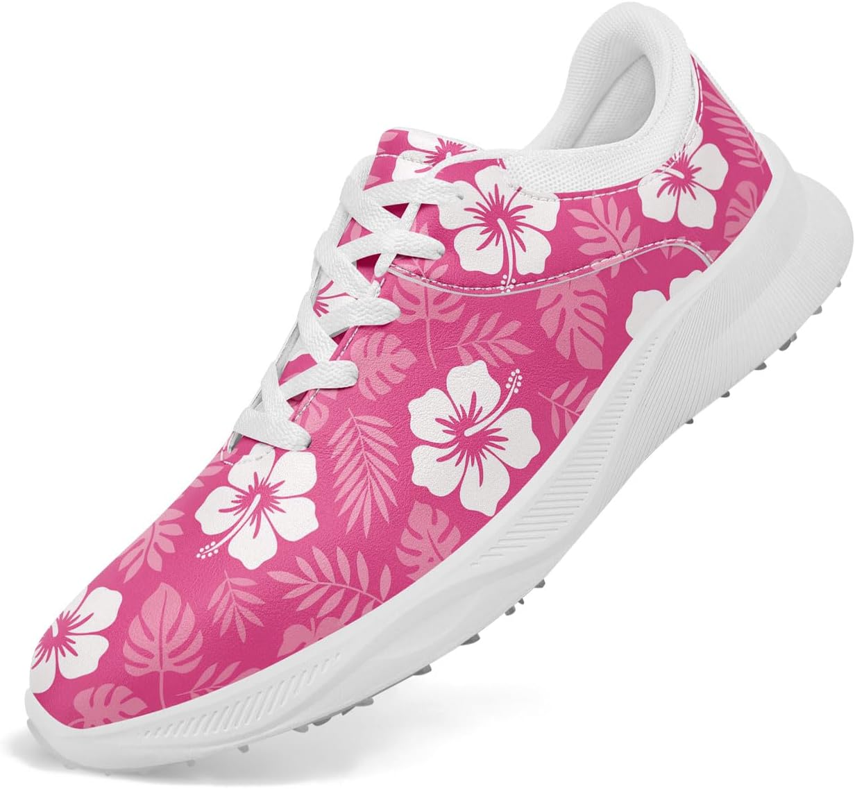 

Разноцветные женские гольф-кроссовки без шипов, дышащие кроссовки для гольфа с тропическим цветочным принтом, спортивная обувь, модная обувь Onegam