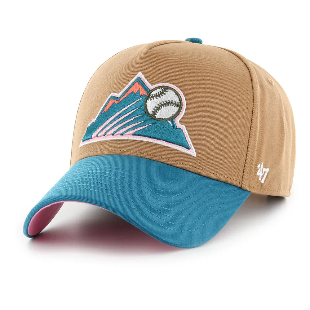 

Кепка 47 MLB Colorado Rockies Sure Shot TT Cotton MVP DT, бежевый