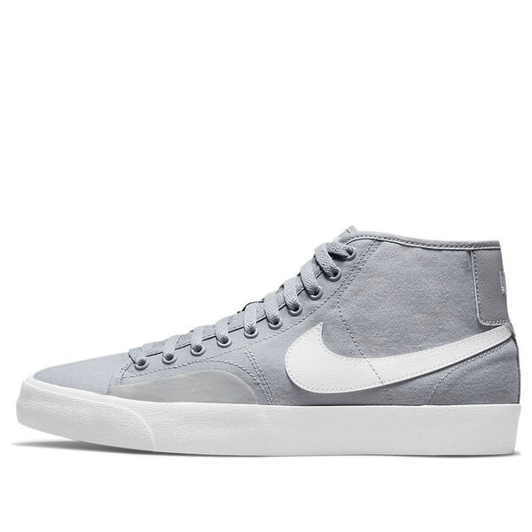 

Кроссовки блейзер суд средний sb Nike, серый