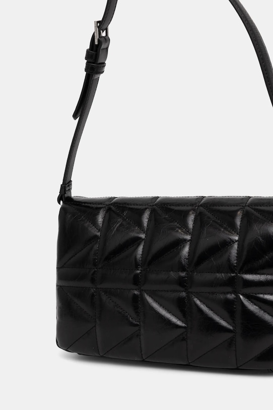 

Кожаная сумка Karl Lagerfeld, черный