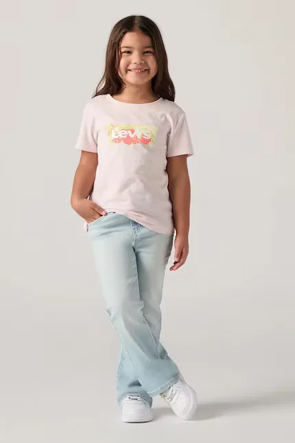Футболка с коротким рукавом Strawberry SS Batwing Tee Levi's, розовый