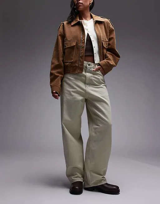 

Свободные джинсы прямого кроя Carhartt WIP Brandon с пескоструйной обработкой