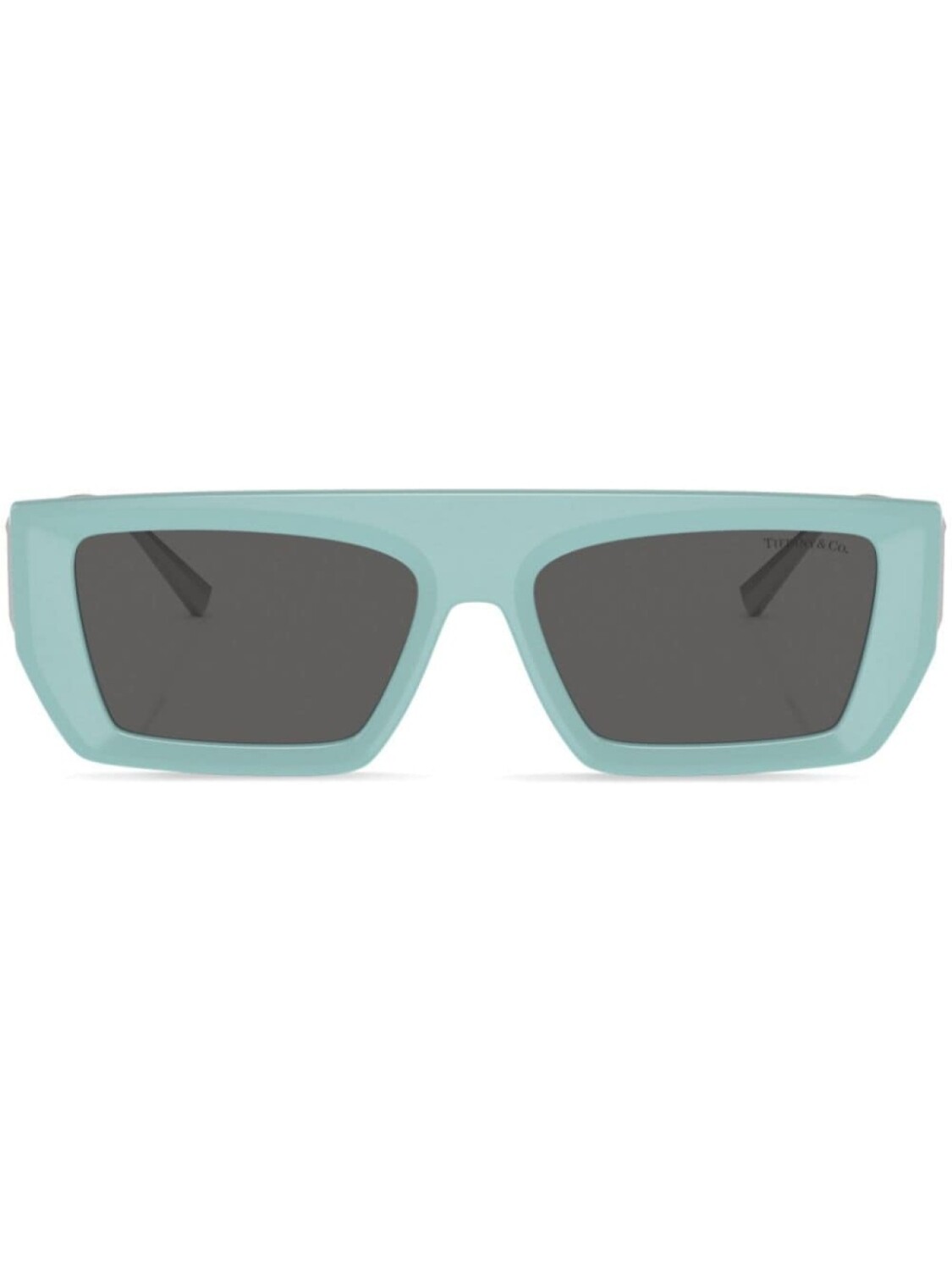

Tiffany & Co Eyewear солнцезащитные очки в прямоугольной оправе, синий