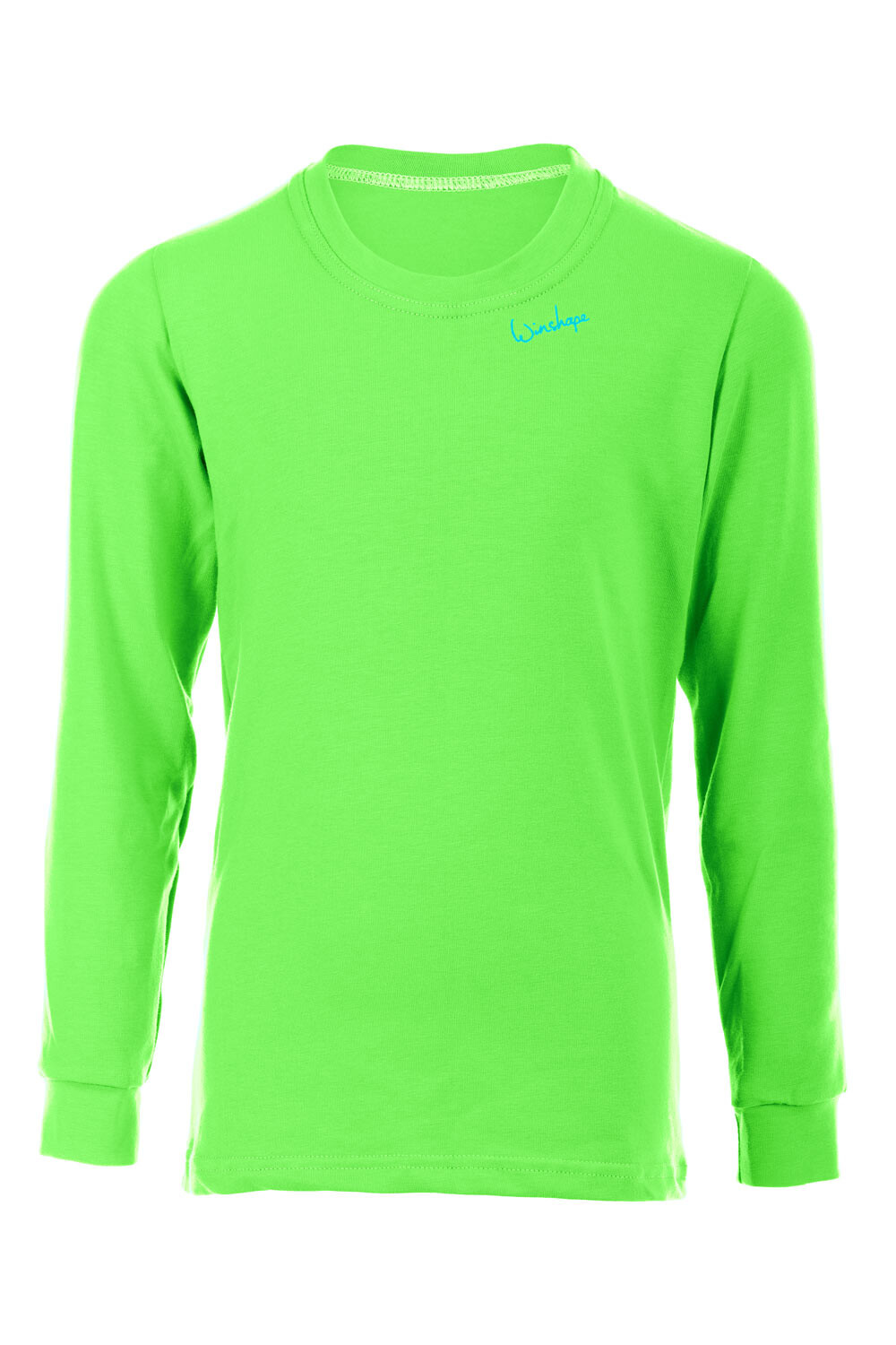 

Спортивная футболка Winshape Boys&Girls Longsleeve mit praktischen Manschetten WKS2, цвет apfelgrün