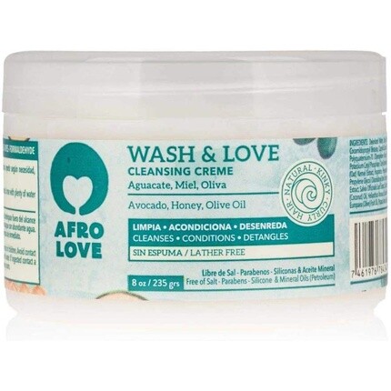 

Wash & Love Styling Средство для ухода Очищающий крем Afro Love