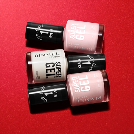 Гибридный лак для ногтей без использования уф/светодиодной лампы Rimmel Super Gel, 110 Cream & Blend 12 ml — фото 4