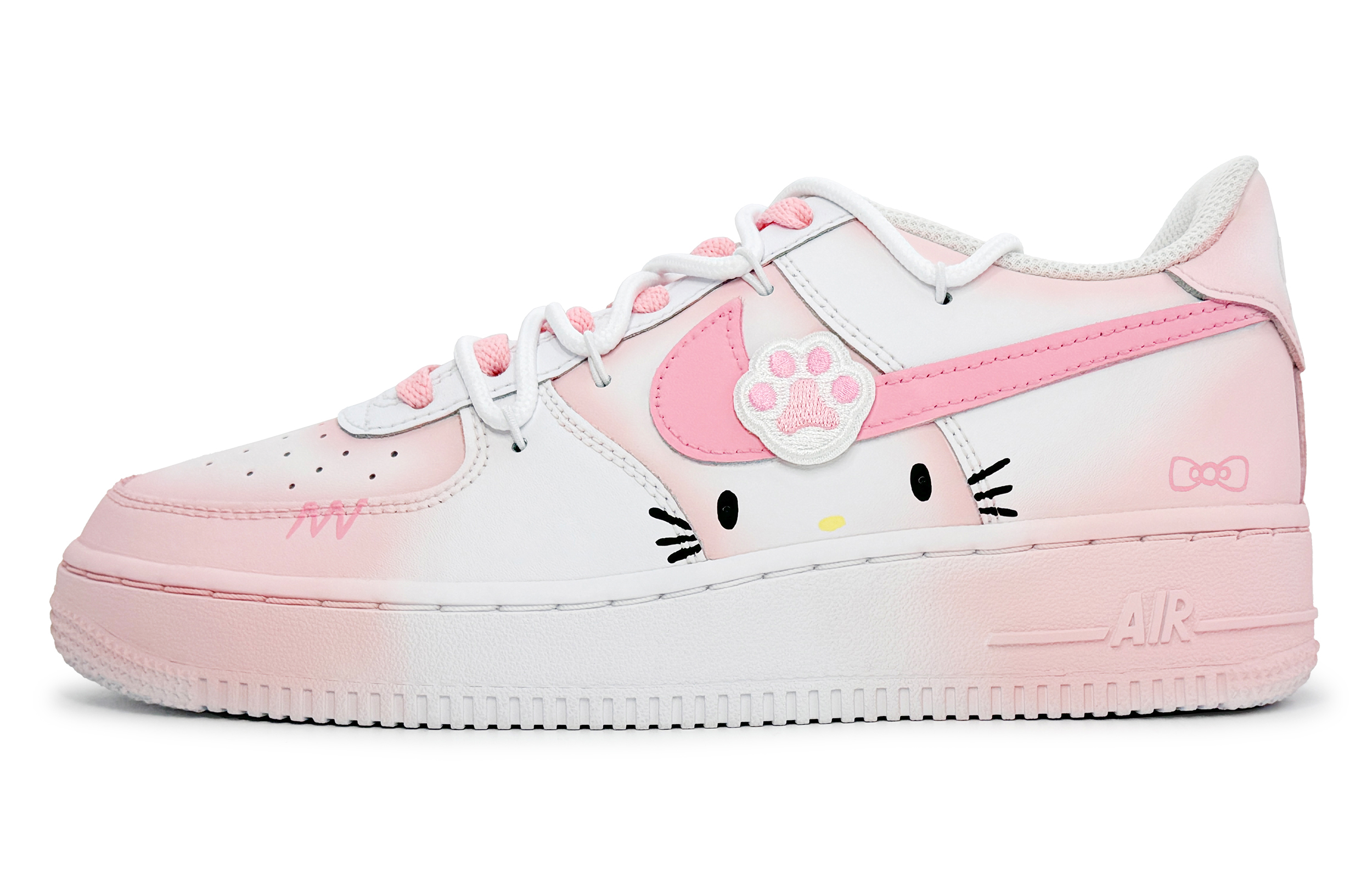 

Детские кроссовки для скейтбординга Air Force 1 LE для подростков Nike, розовый