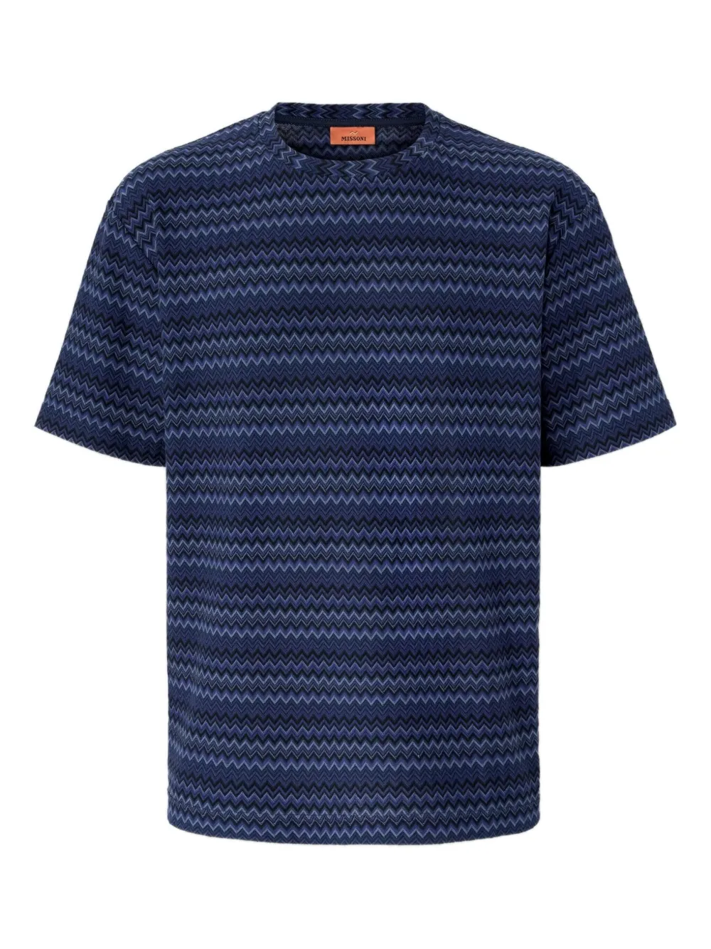 

Футболка с шевронным узором Missoni, синий