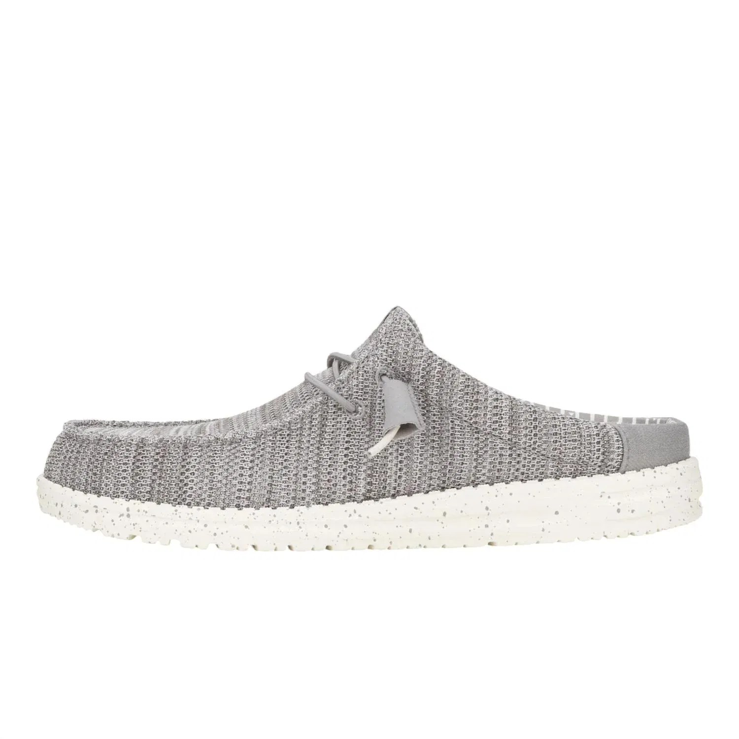 Hey Dude Men's Wally Slip Stretch Sox Shoes In Granite Grey — фото 2
