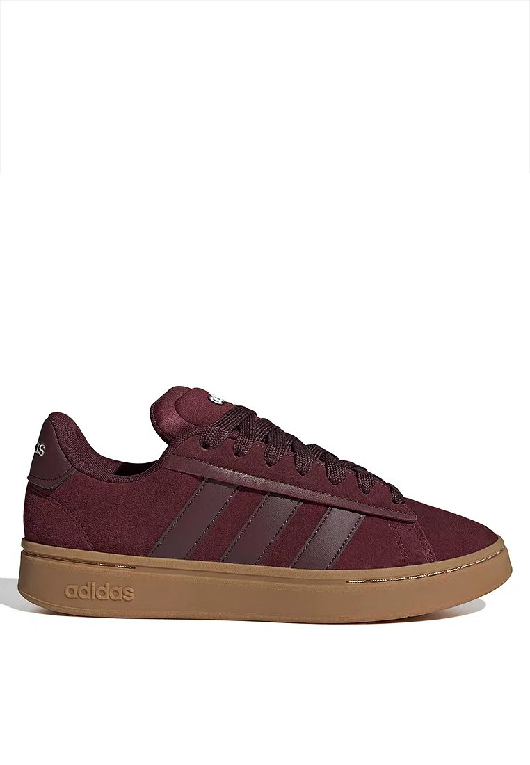 Кроссовки мужские, Grand Court Alpha, Adidas, красный