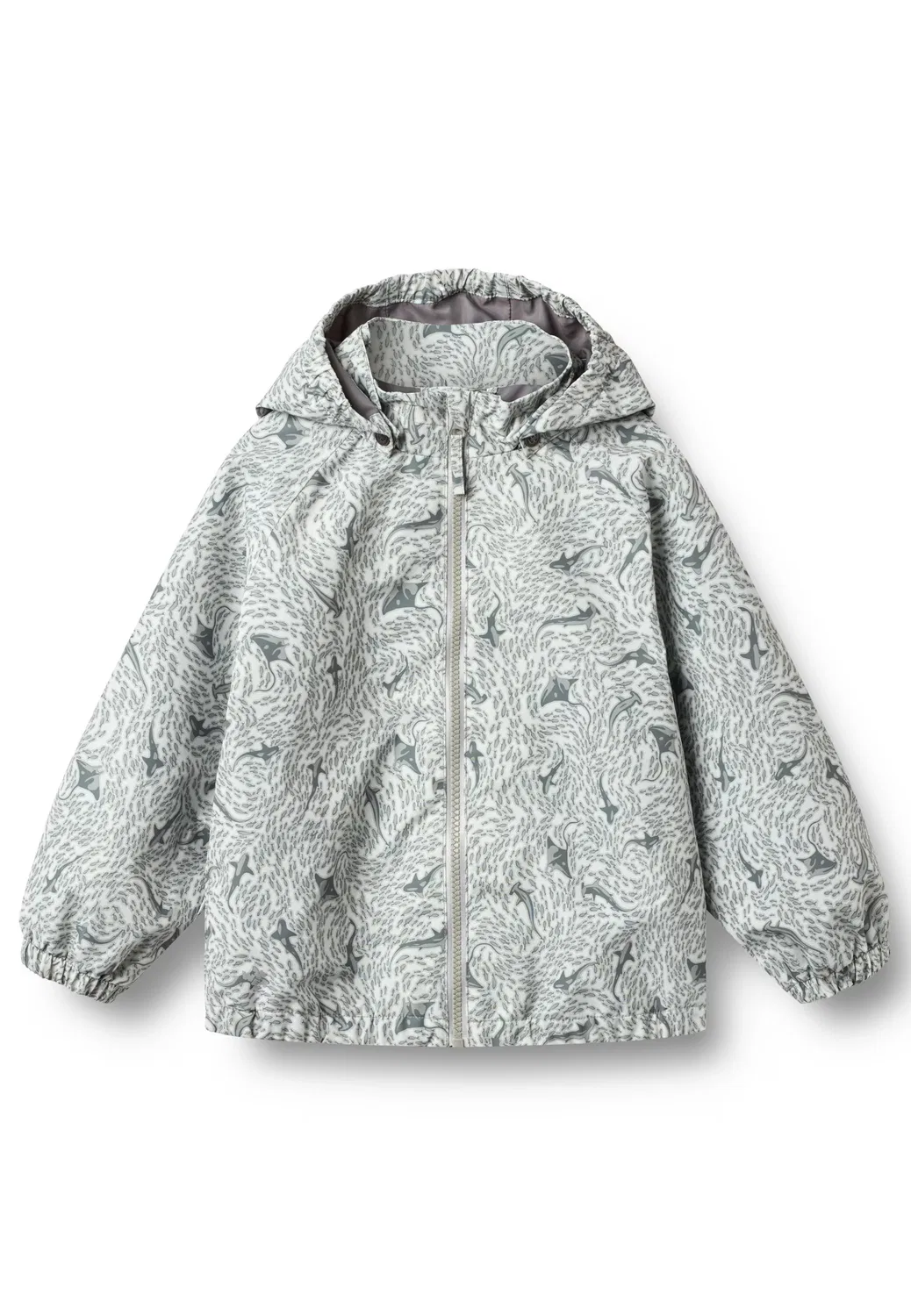 Куртка Wheat Performance Jacket Bassio в цвете графитовый, светло-серый