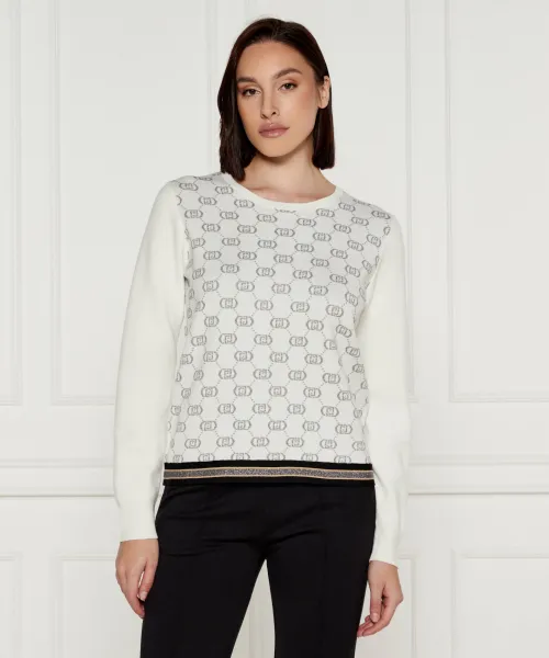 

Свитер Regular fit Liu Jo Sport, бежевый