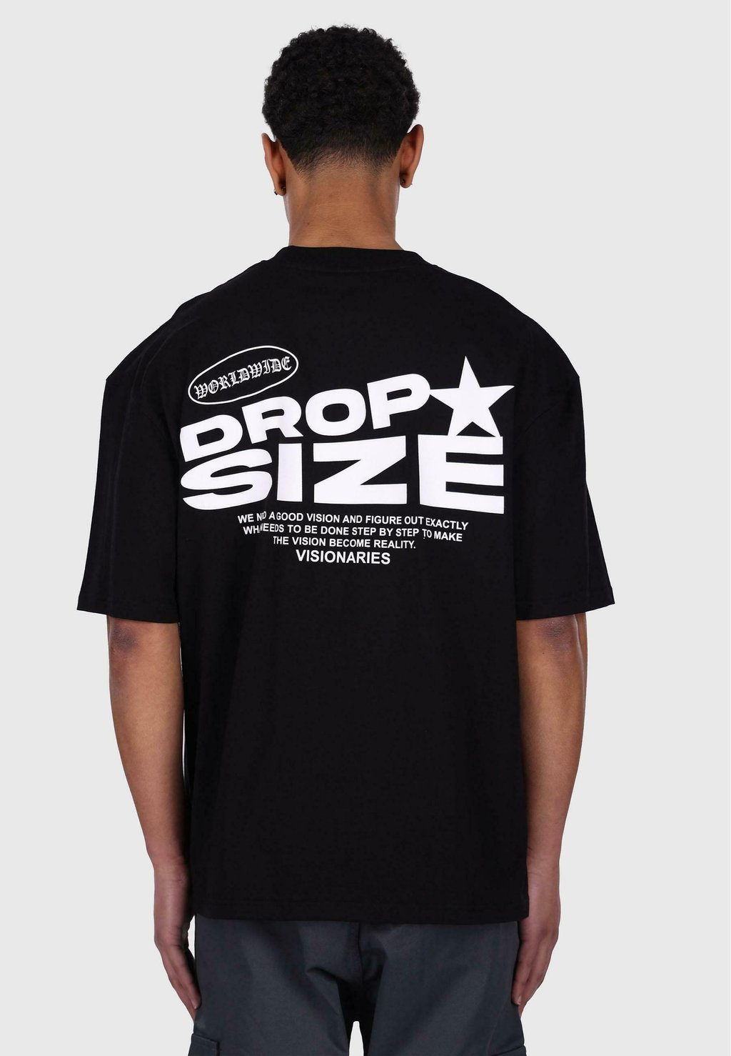 

Футболка с принтом Dropsize, черный