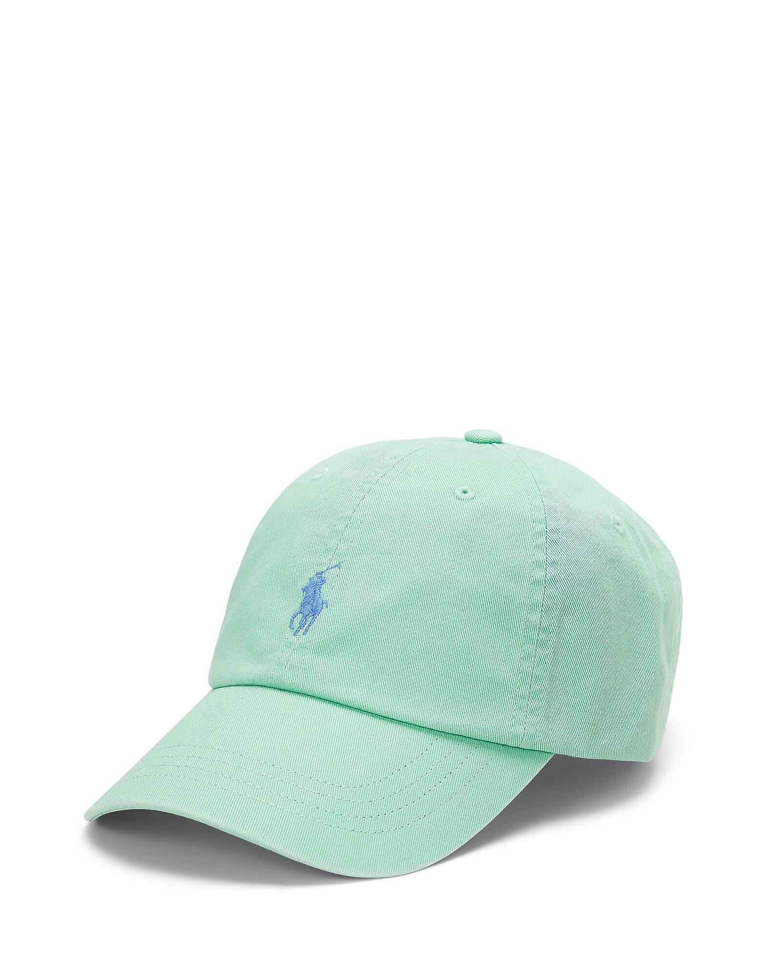 

Шляпа COTTON CHINO BALL CAP Polo Ralph Lauren, светло-зелёный