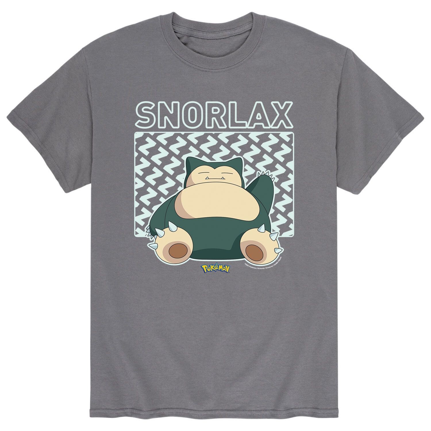 

Мужская футболка Pokémon Snorlax Licensed Character