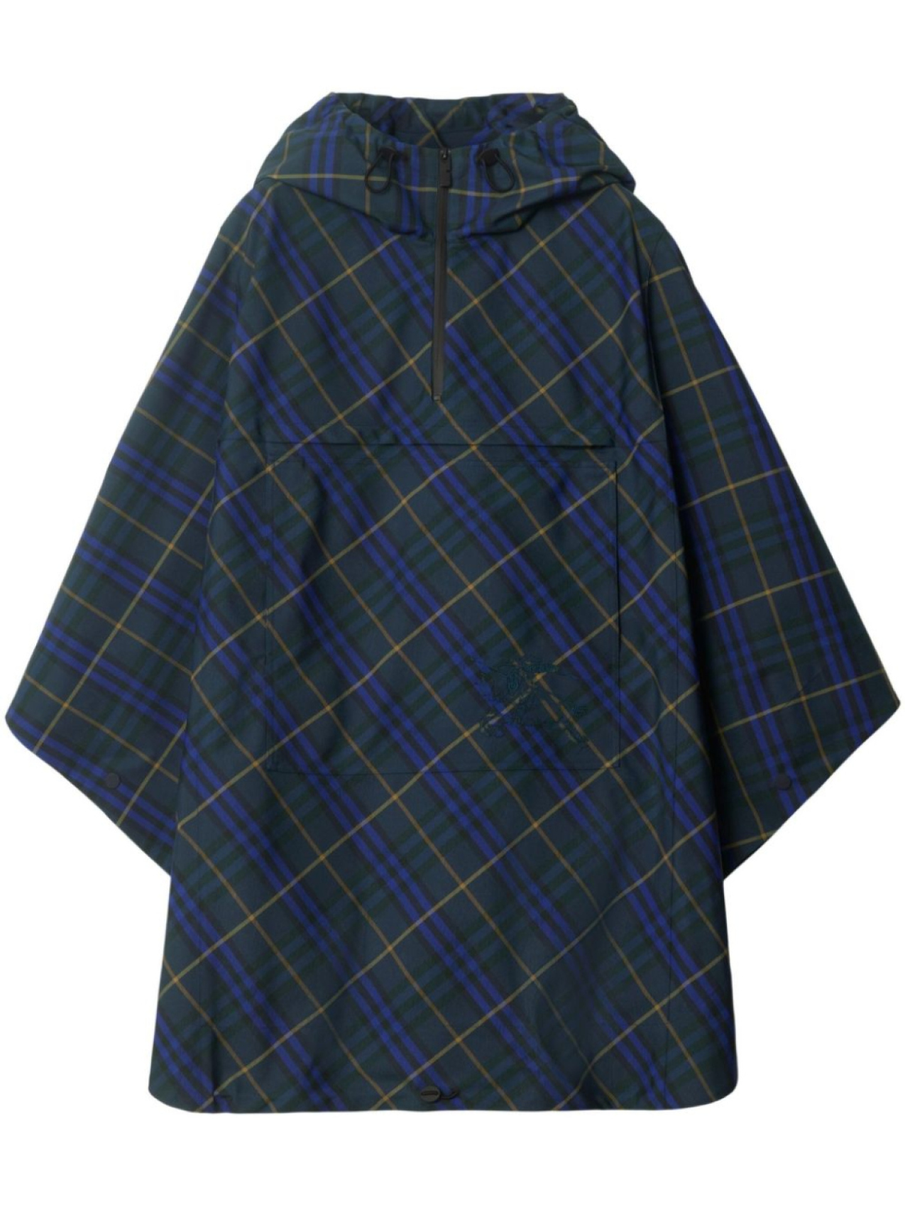 

Кейп Packaway Check Burberry, синий
