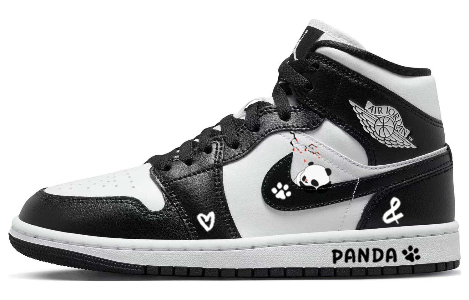 

Jordan Air Jordan 1 винтажные баскетбольные кроссовки женские, Black