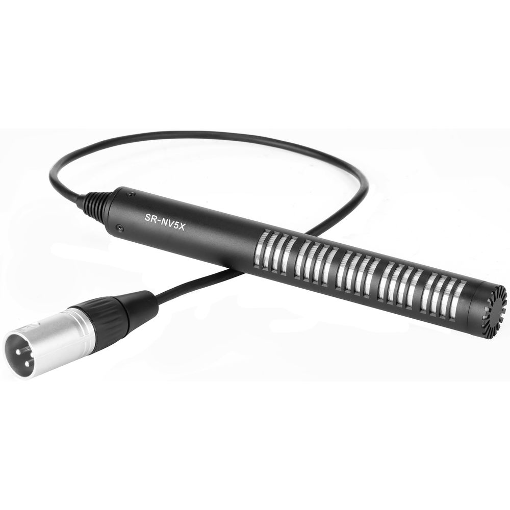 

Saramonic SR-NV5X - короткий направленный микрофон с проводным XLR-кабелем