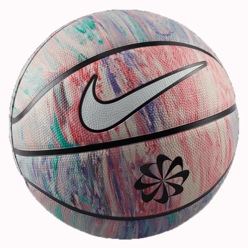 

Nike Резиновый баскетбольный мяч beige purple red 5th/6th/7th тренировочный unisex china