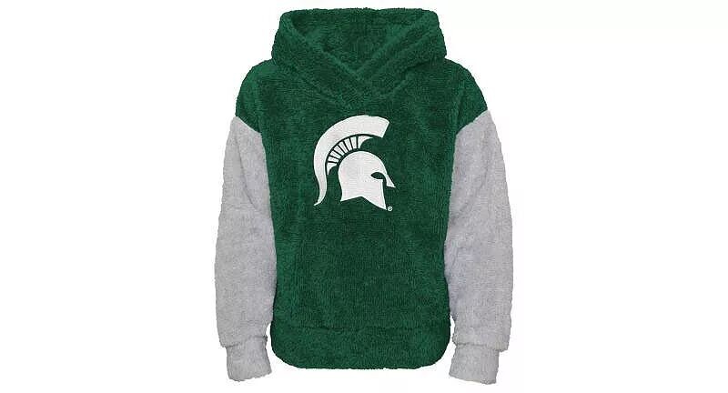

Зеленая флисовая толстовка с капюшоном Gen2 Michigan State Spartans для маленьких девочек, Зеленый, Зеленая флисовая толстовка с капюшоном Gen2 Michigan State Spartans для маленьких девочек