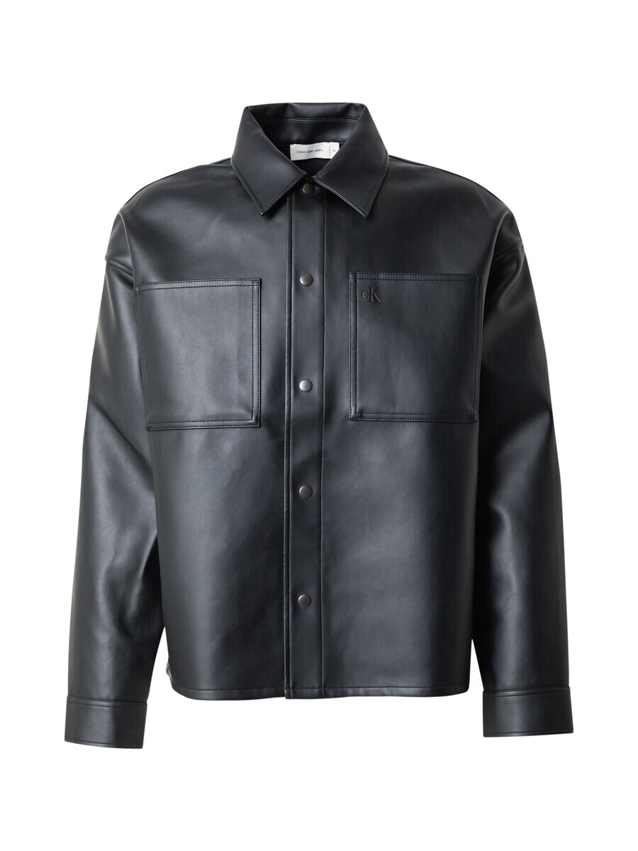 

Кожаная куртка Calvin Klein Jeans Between-Season Jacket, черный