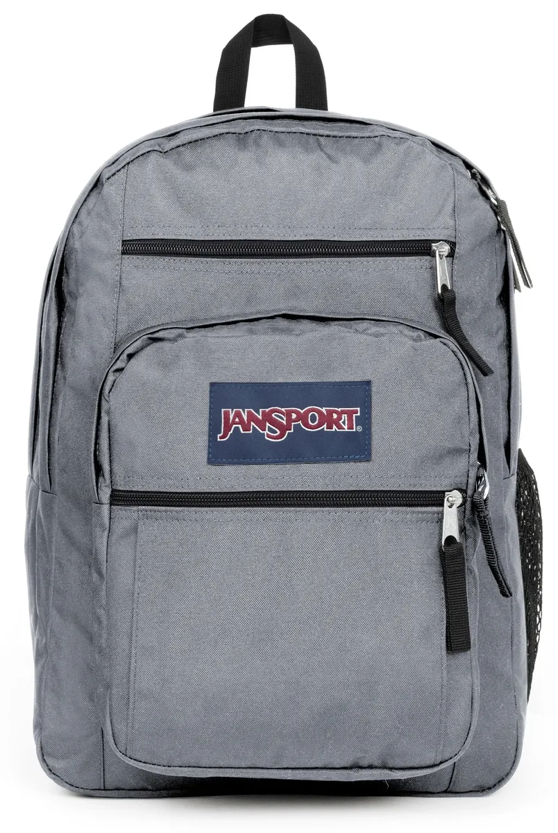 

Рюкзак для отдыха Jansport "Big Student" с многочисленными отделениями, серый